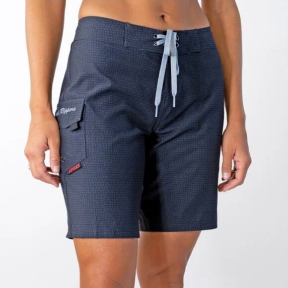 Maui Rippers Pants - Maui Rippers Tapa Black 9" Classic Boardshort